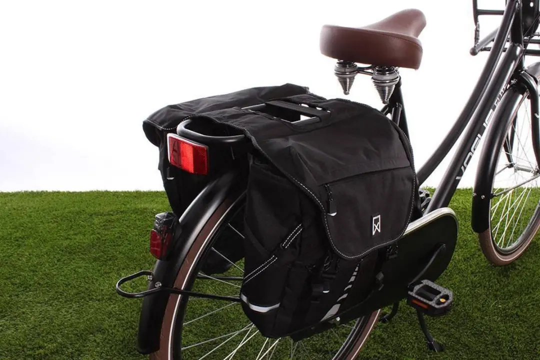 Willex Dubbele Fietstas S 1200 - 20L - Zwart - afbeelding 6 van 6