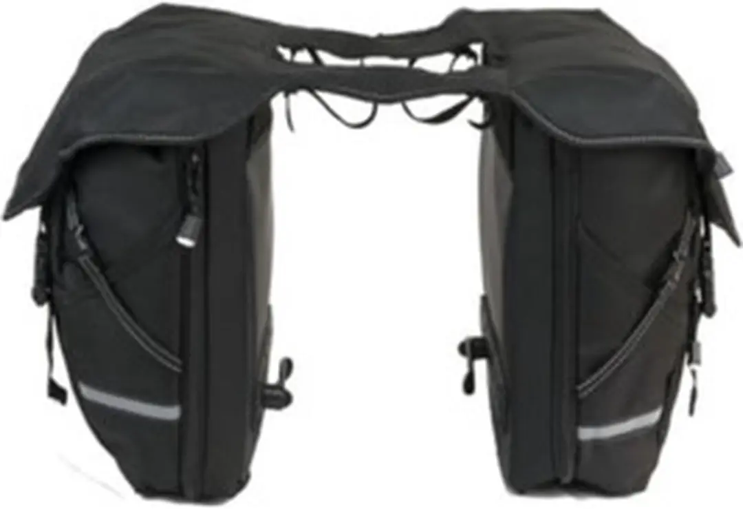 Willex Dubbele Fietstas S 1200 - 20L - Zwart