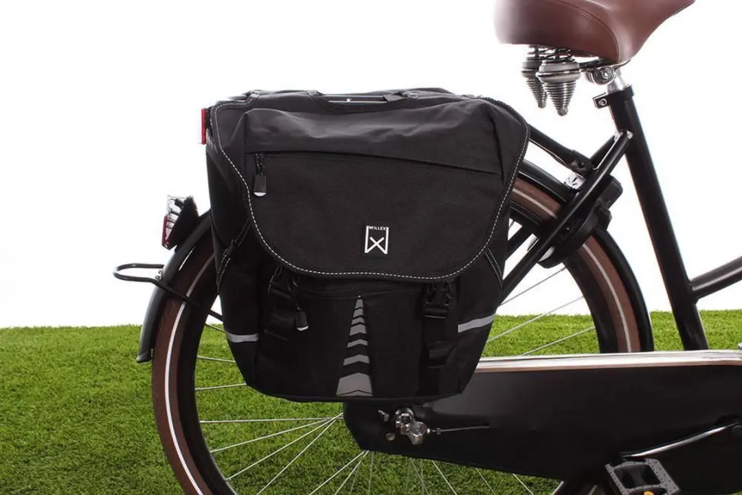 Willex Dubbele Fietstas S 1200 - 20L - Zwart