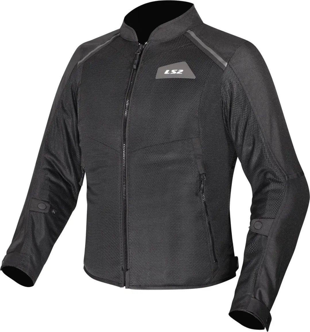 LS2 Breeze Dames Textieljas - Zwart/Geel 5XL - afbeelding 3 van 6