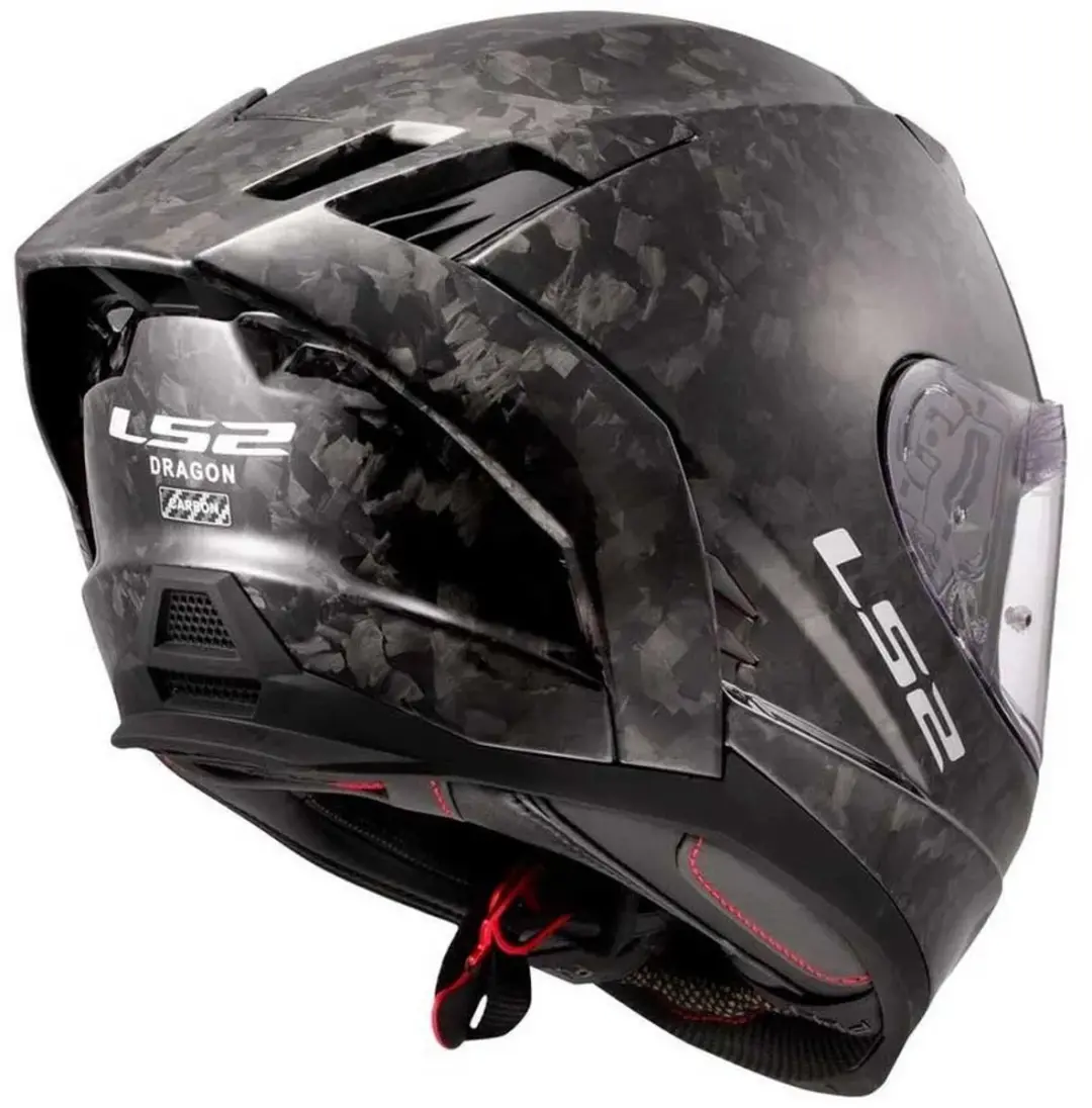 LS2 FF807 Dragon Forged Carbon Integraalhelm - Maat S