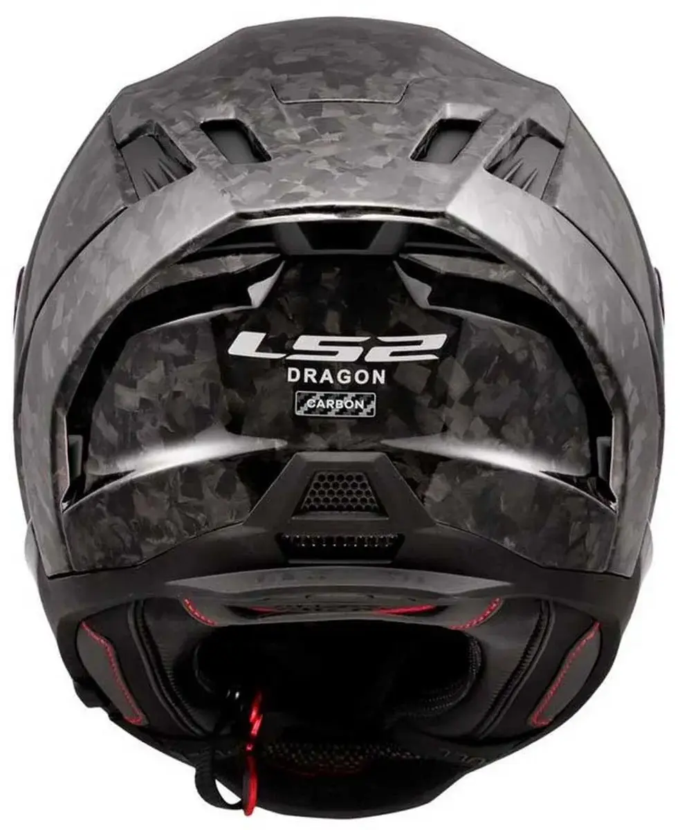 LS2 FF807 Dragon Forged Carbon Integraalhelm - Maat S