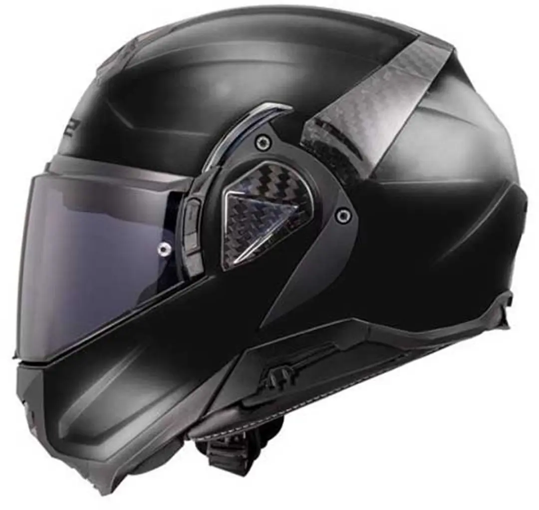 LS2 FF910 Advant II Systeemhelm - XS Glanszwart