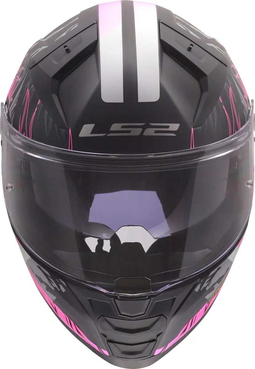 LS2 FF811 Vector II Darflo Helm - M Roze/Zwart