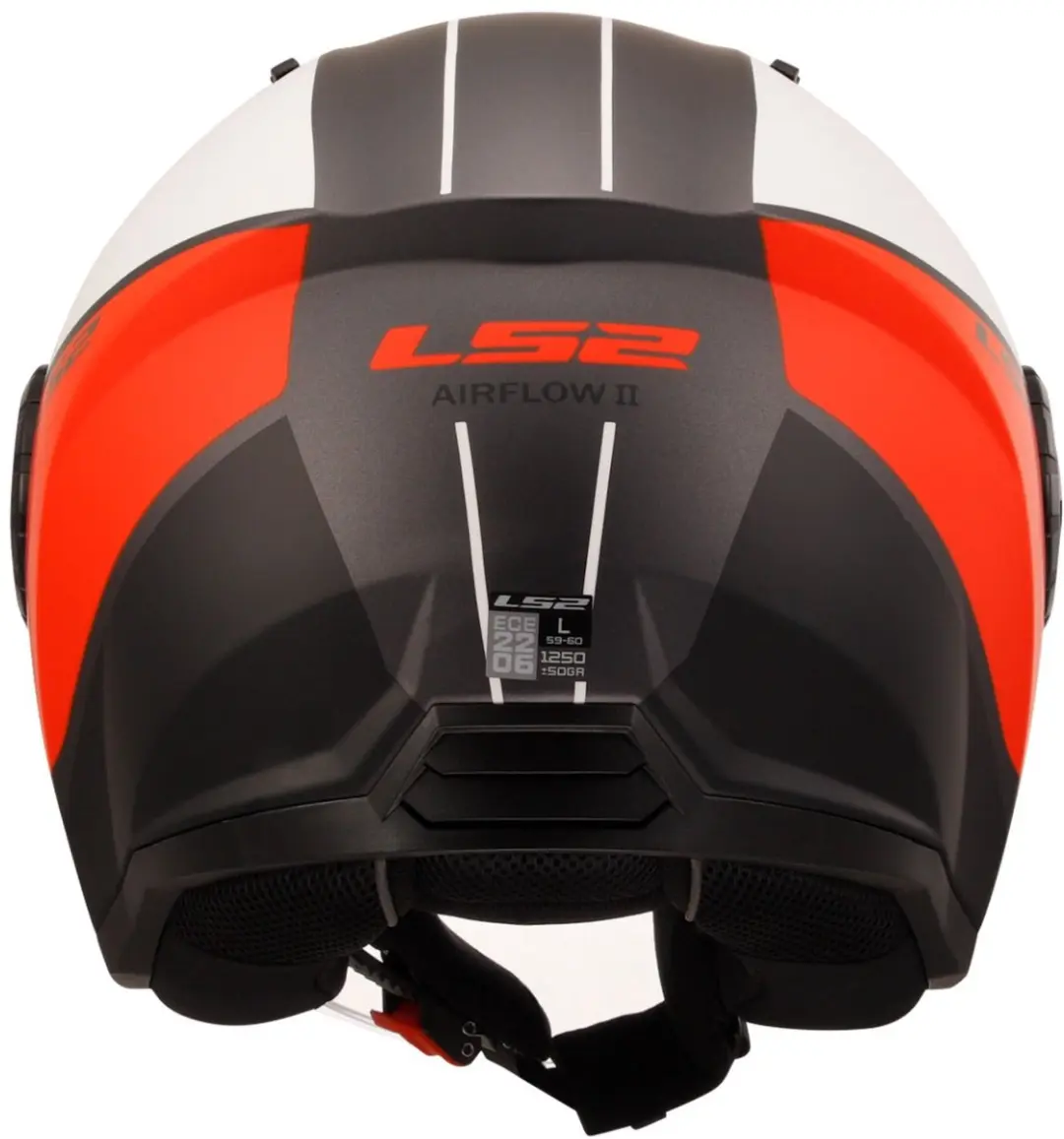 LS2 OF616 Airflow II Solid Gloss Helm - M - Wit