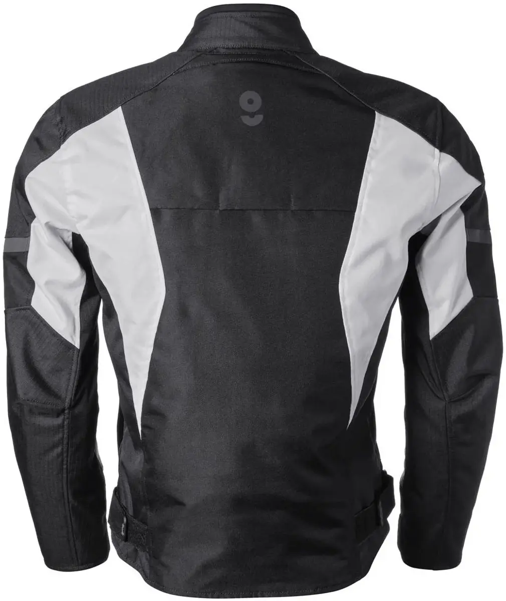 Gms Avon WP Motorjas - Zwart/Wit - Maat M