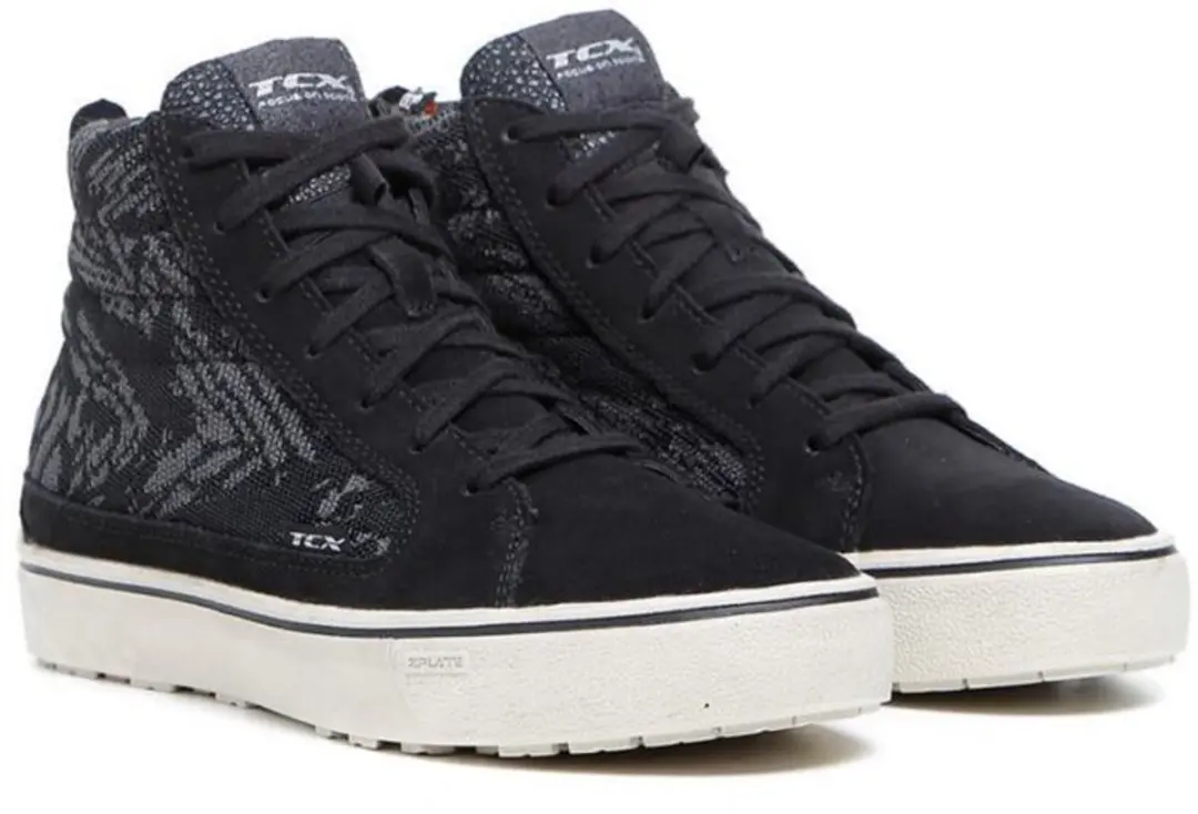 TCX Street 3 Lady Tex WP Zwart Zwart Motorschoenen