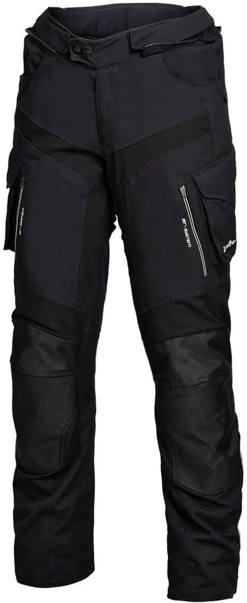 IXS Tour Shape-ST Zwart Textiele Motorbroek