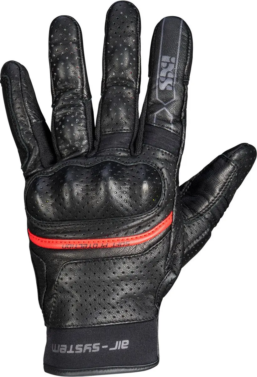 IXS Sport Talura 3.0 Geperforeerde Zwart Wit Handschoenen