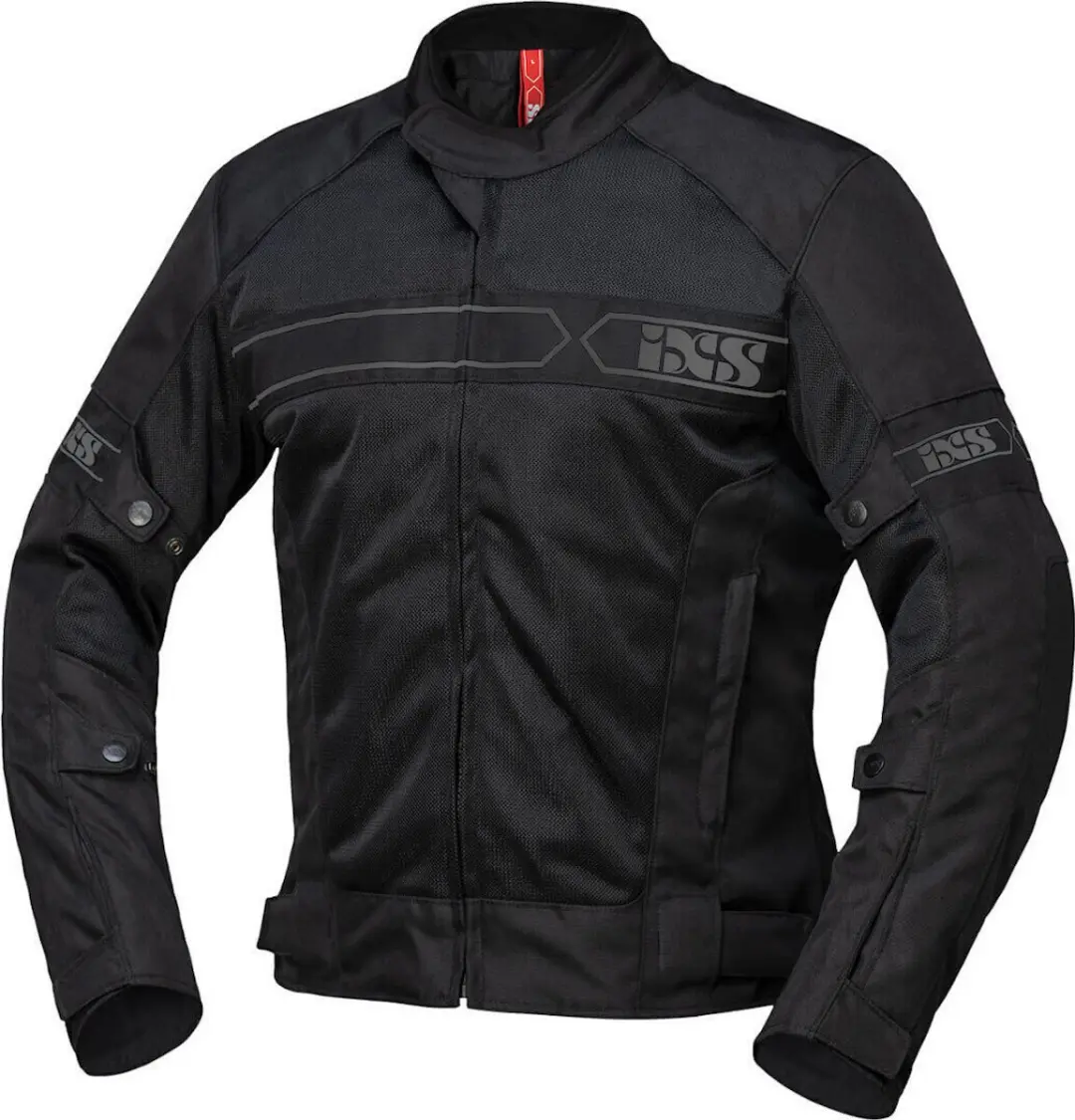 IXS Evo-Air Zwart Textiele Motorjas