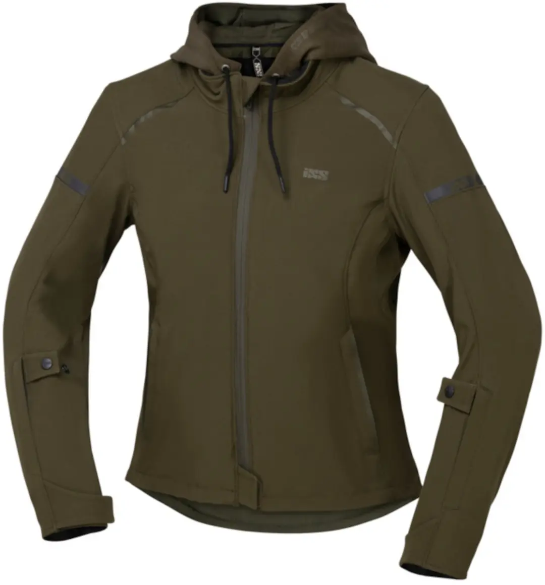 IXS Moto 2.0 Dames Olijfgroen Textiele Motorjas