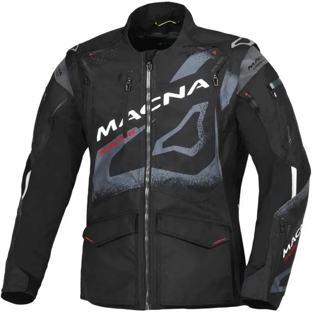 Macna Landmark MX Jas Zwart