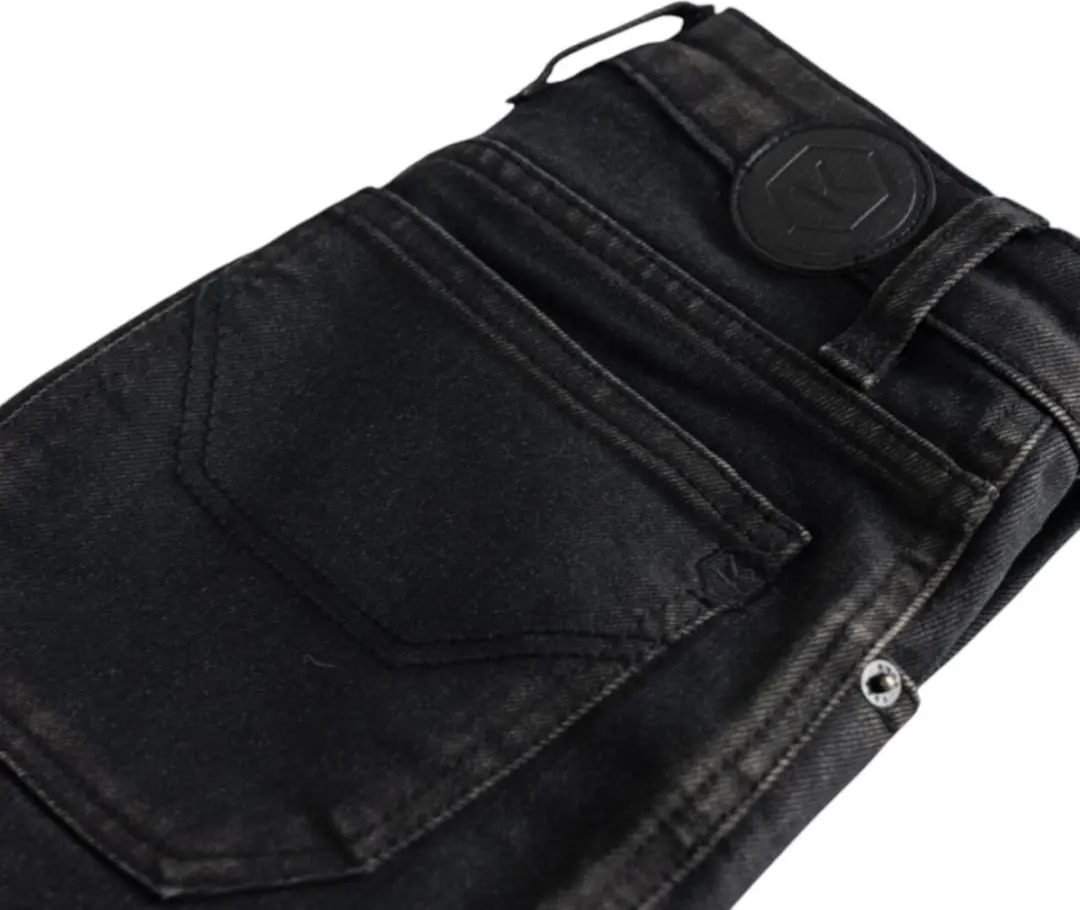 Knox Cartmel Kick Dames Motorfietsjeans - Zwart - afbeelding 3 van 6