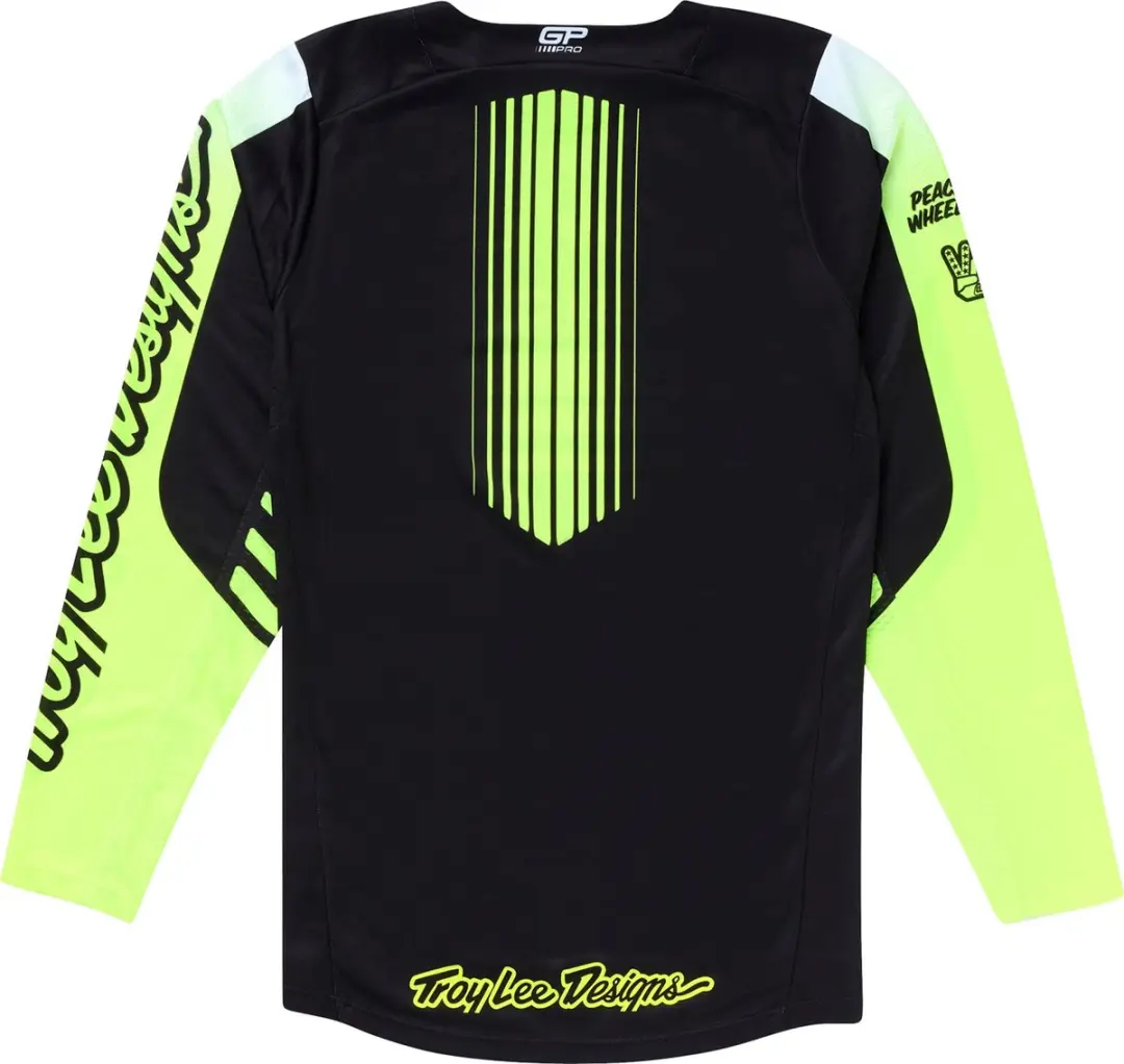 Troy Lee Designs GP Pro Motocross-trui Zwart/Geel S