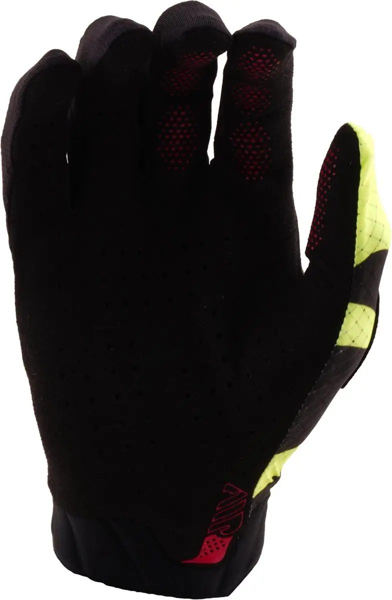 Troy Lee Designs Air Cyclops Motocrosshandschoenen - Zwart/Neon Geel - 2XL