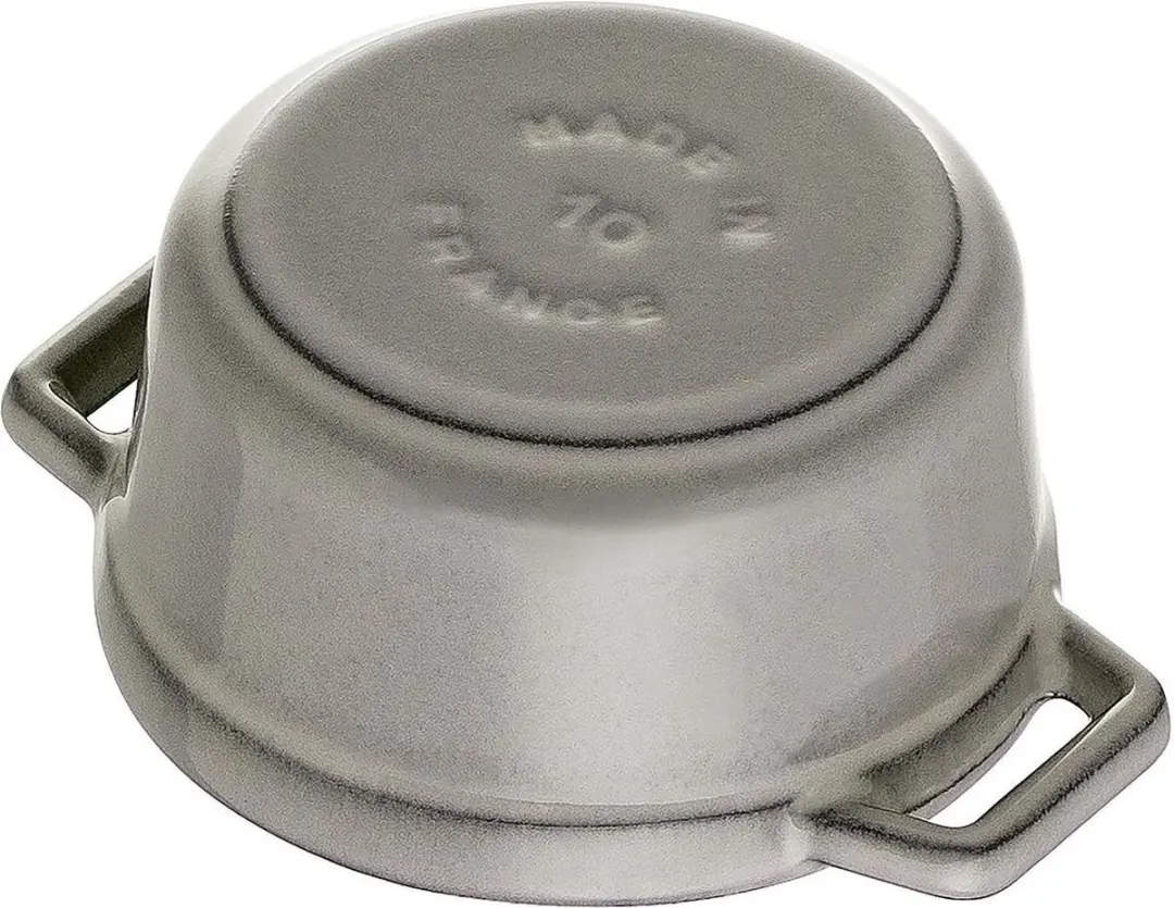 Staub Braadpan Cocotte Grafietgrijs 10cm - afbeelding 4 van 6