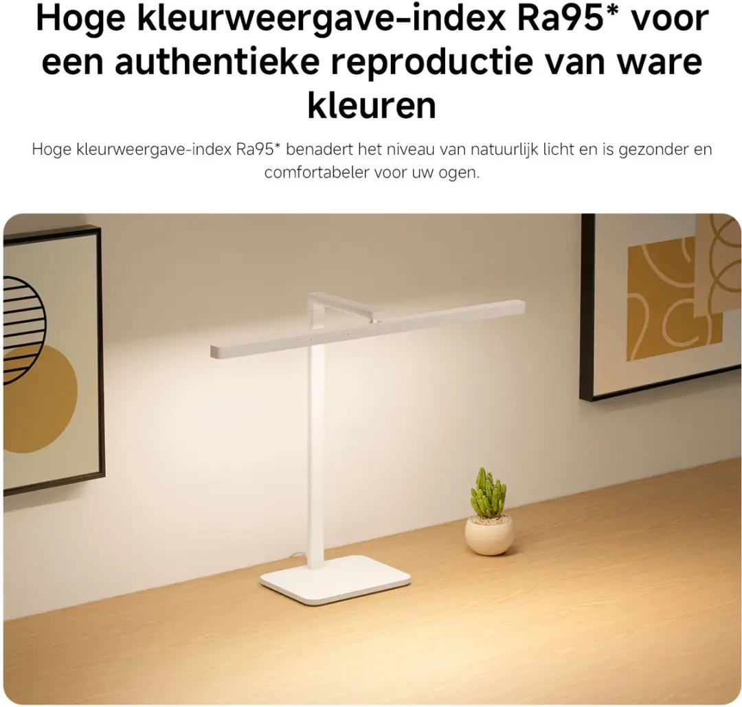 Xiaomi LED Desk Lamp 2 Slimme Bureaulamp - Wit - afbeelding 3 van 6