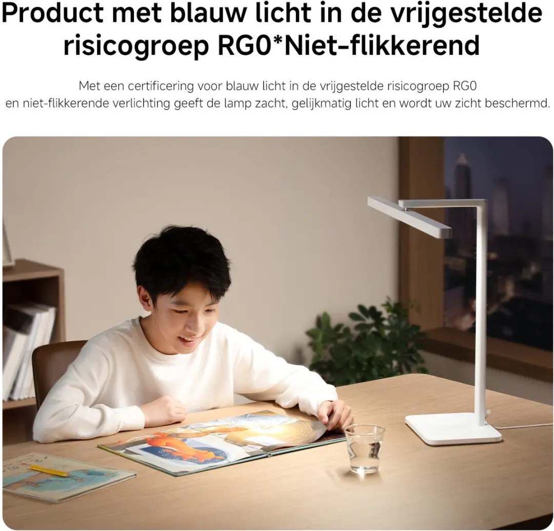 Xiaomi LED Desk Lamp 2 Slimme Bureaulamp - Wit - afbeelding 2 van 6