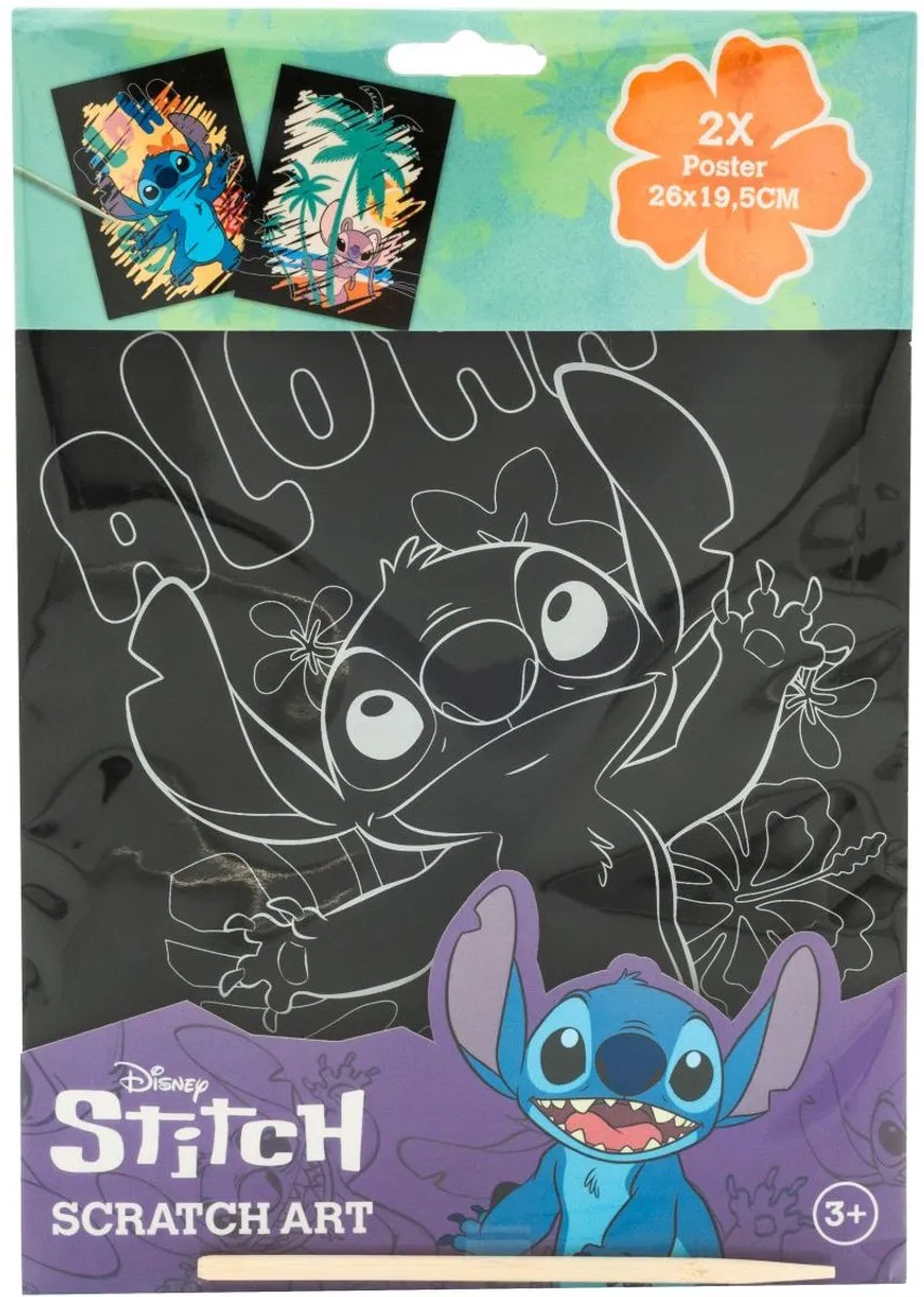 Disney Lilo & Stitch Krasposters 26x19,5cm