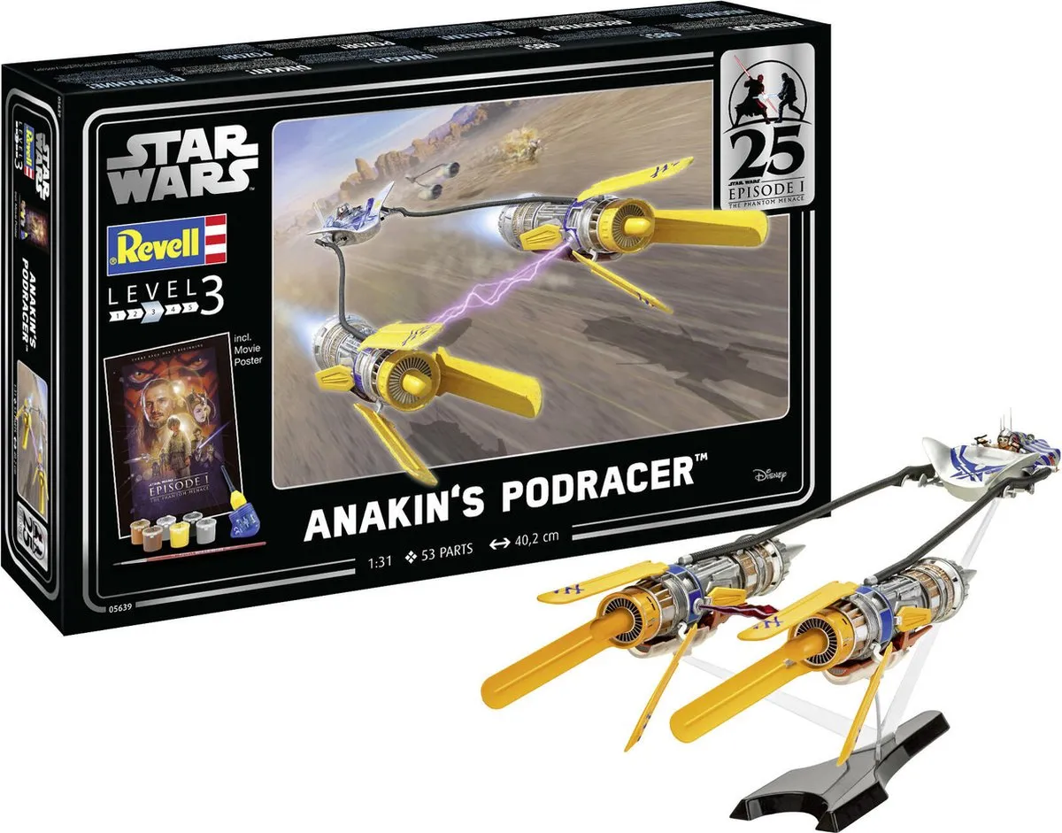 Revell Star Wars Anakin Podracer Modelbouwpakket 1:32