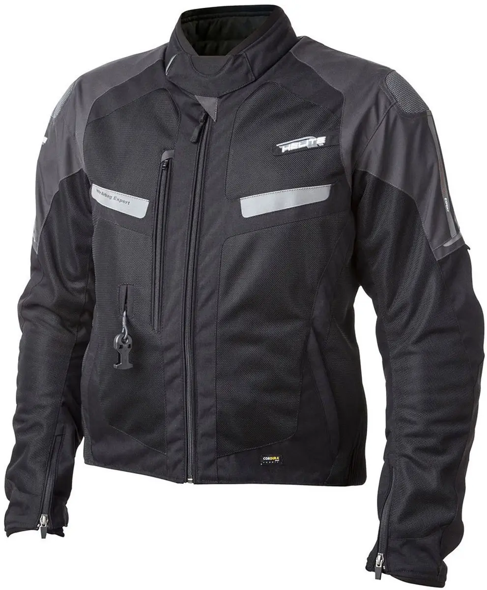 Helite Vented 2.0 Airbag Motorfiets Textiel Jas -