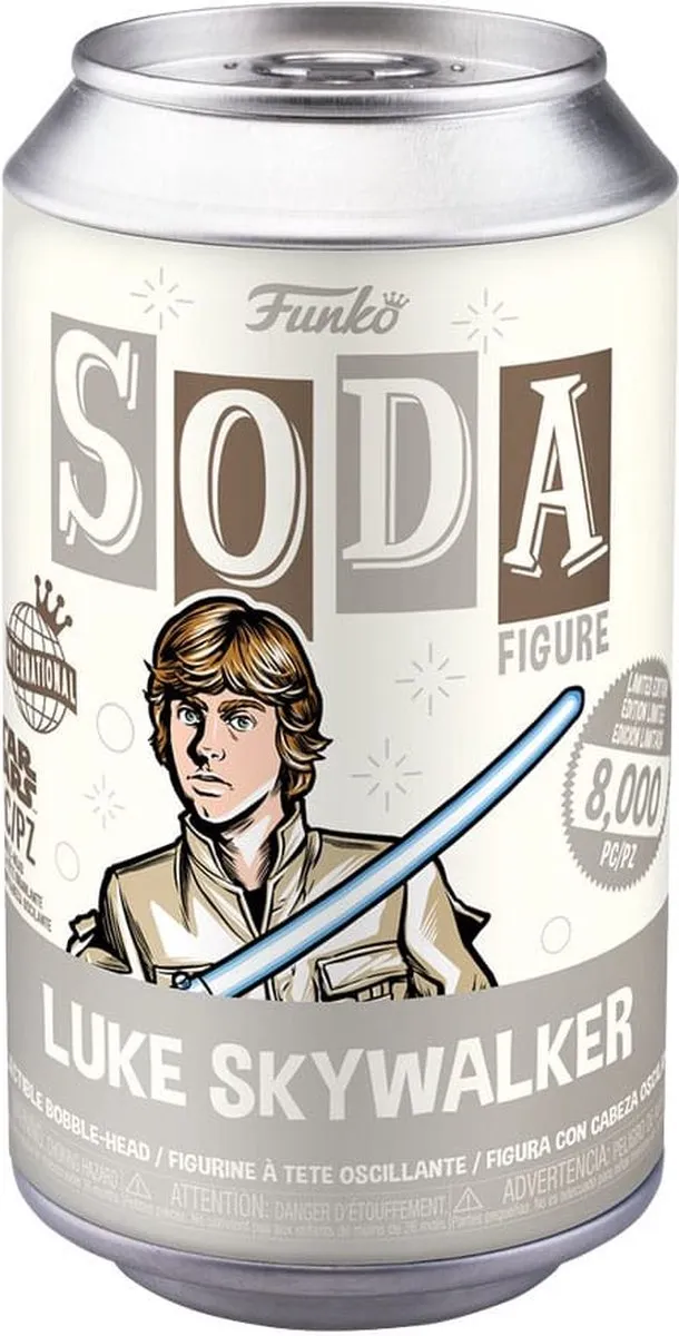 Funko Star Wars Vinyl Soda Luke Skywalker - 11cm - Multicolor - afbeelding 2 van 3