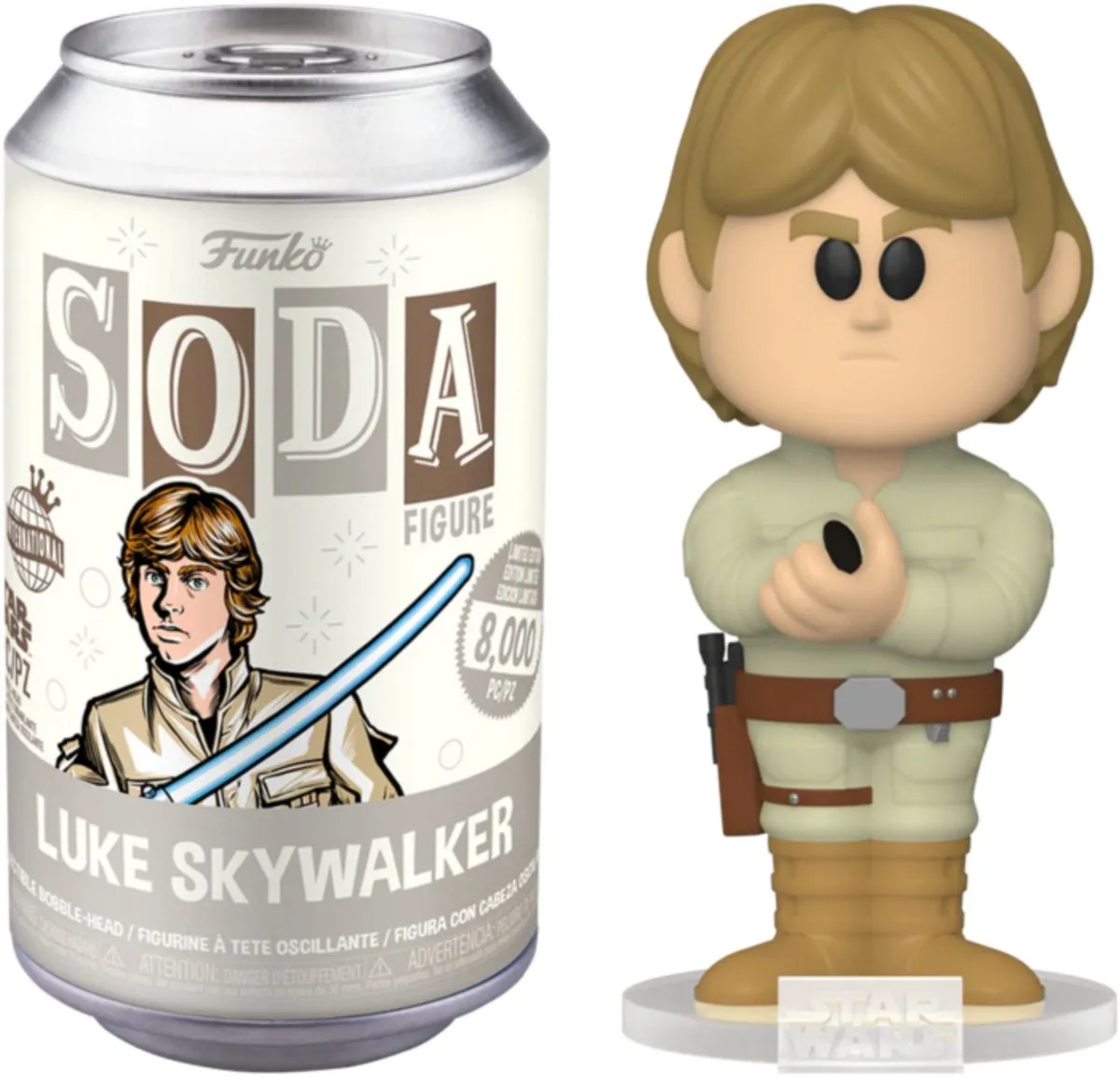 Funko Star Wars Vinyl Soda Luke Skywalker - 11cm - Multicolor - afbeelding 3 van 3