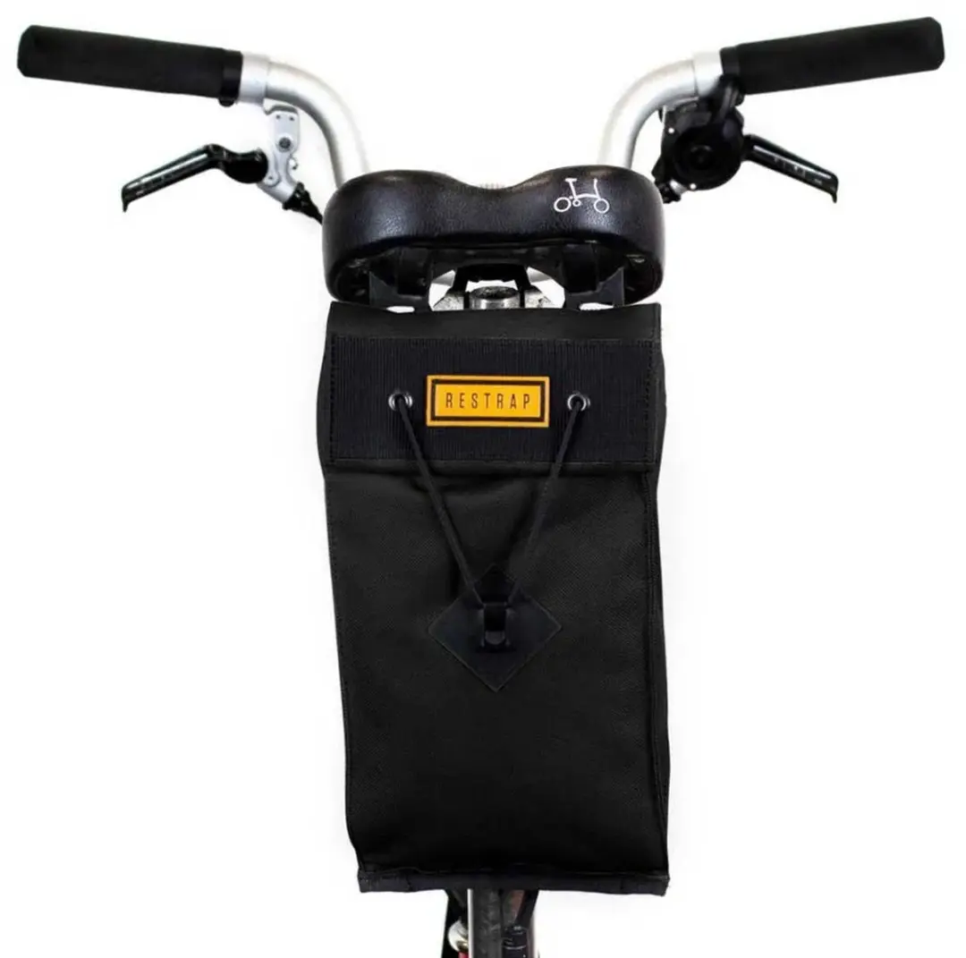 Restrap L City Zadeltas 2L - Zwart