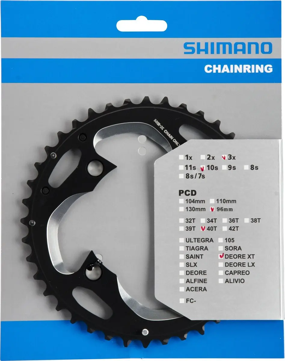 Shimano Deore XT FC-M782/M672 Kettingblad 30T - 10-speed