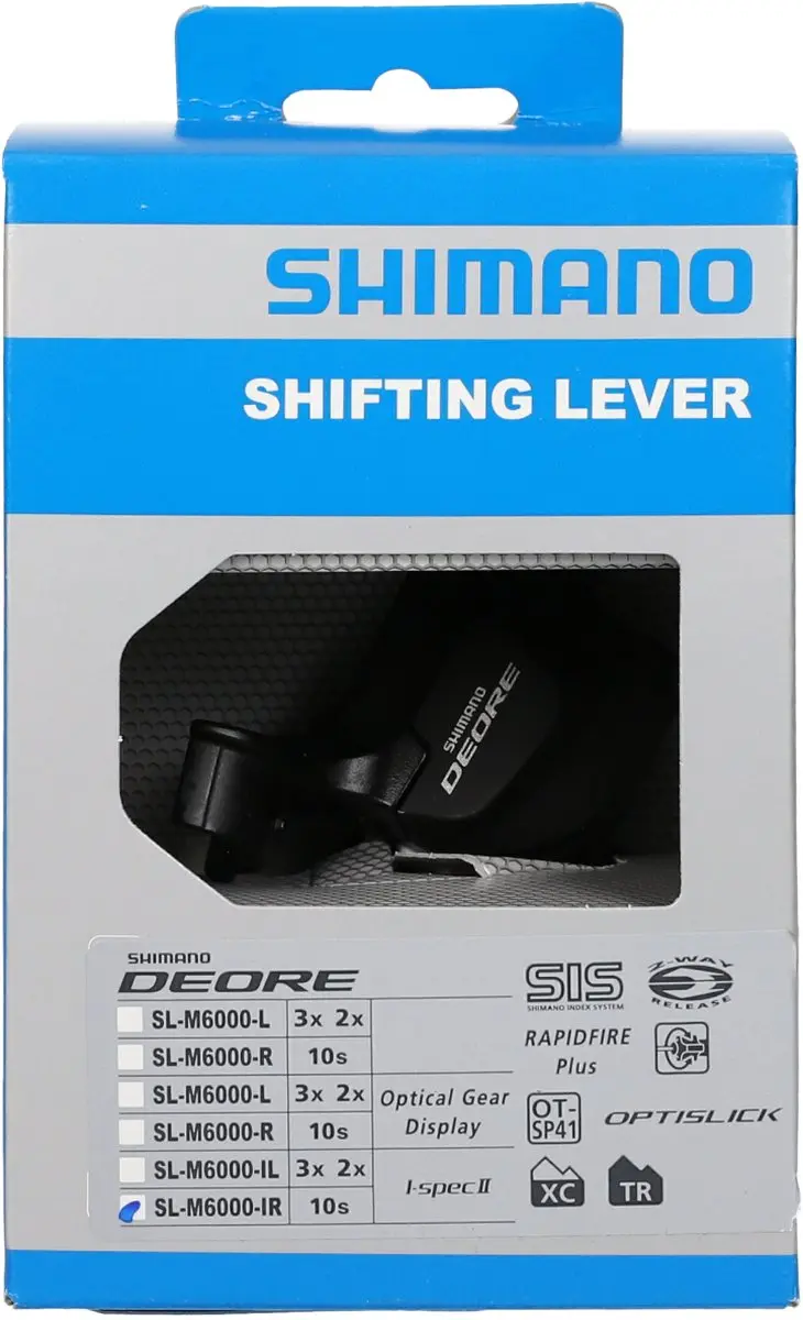 Shimano Deore SL-M6000 10 Speed Shifter - Zwart