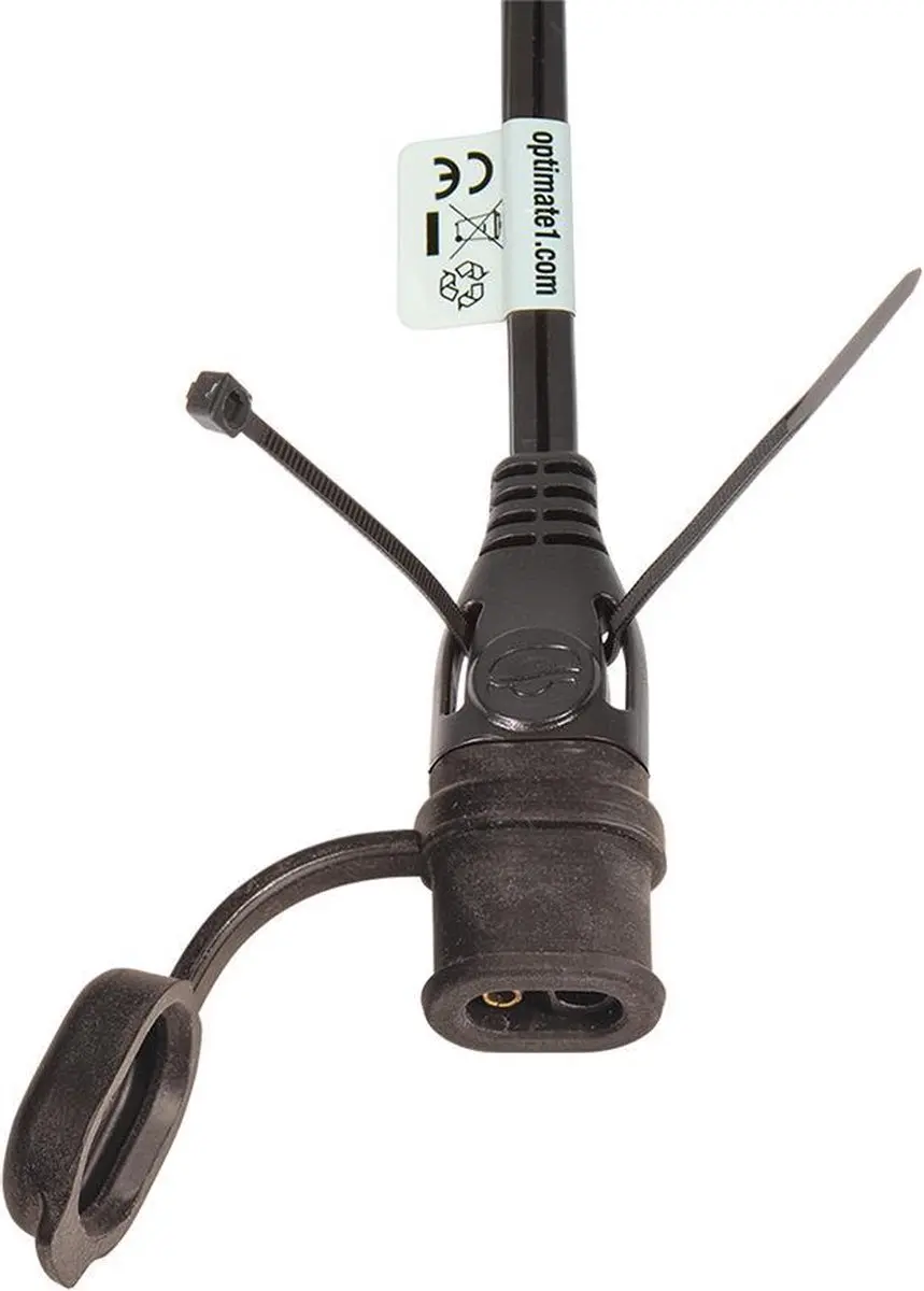 Optimate O-01 Accukabel SAE 15A 50cm - M6/M8 Ringogen