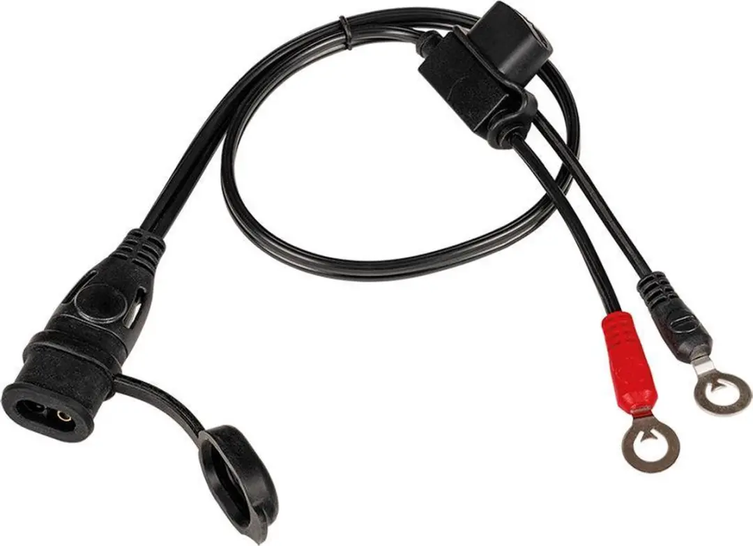Optimate O-01 Accukabel SAE 15A 50cm - M6/M8 Ringogen