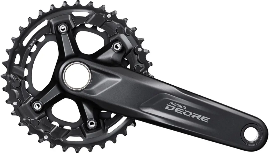Shimano Deore M4100 Hollowtech Ii Crankstel Zwart 170 mm / 36/26t