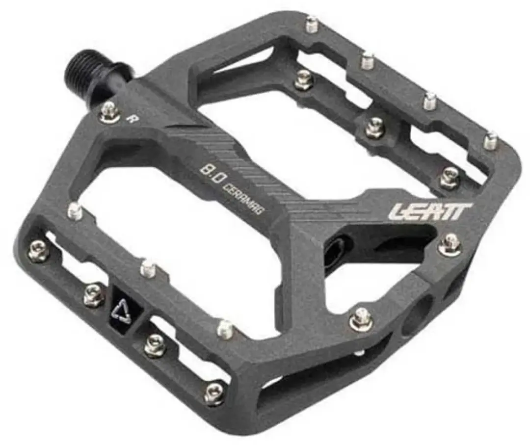 Leatt Ceramag All Mountain 8.0 Ti Flat Pedalen 114x100mm - Zilver - afbeelding 2 van 4