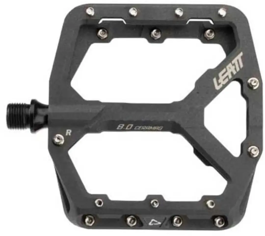 Leatt Ceramag All Mountain 8.0 Ti Flat 114x100 Mm Pedalen Zilver