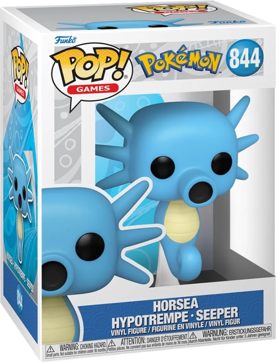 Funko Pop Games Pokémon Horsea #844