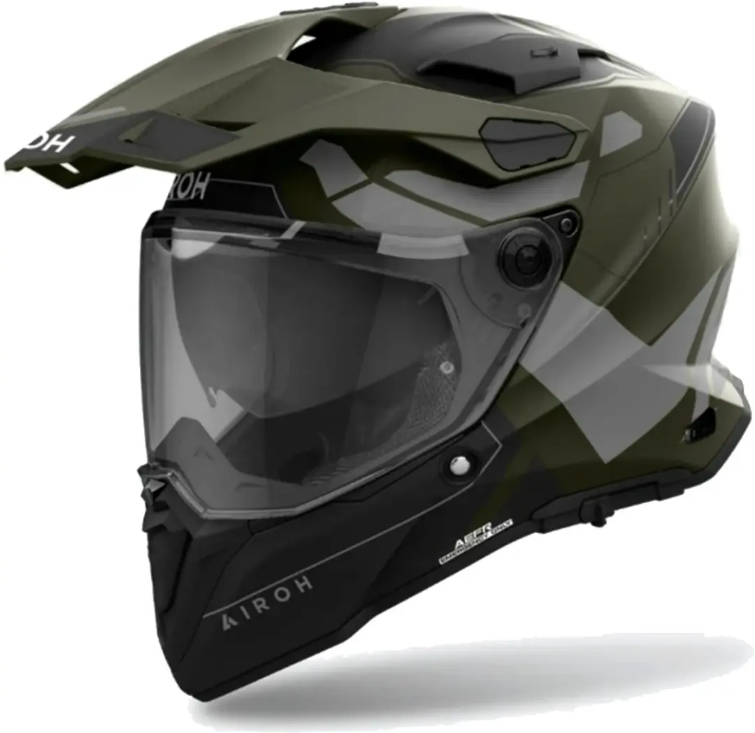 Airoh Commander 2 Reveal Legergroen Adventure Helm