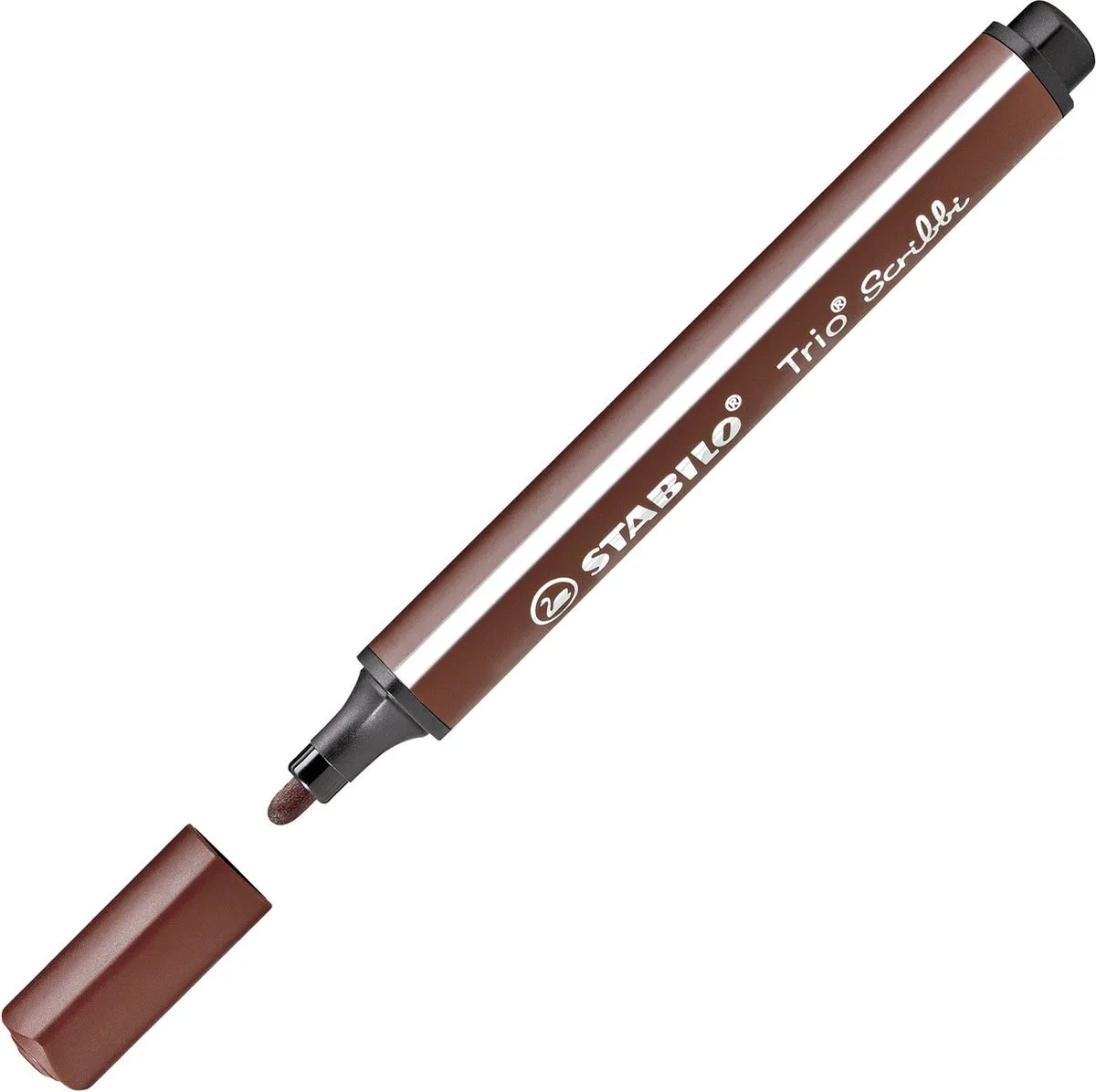 STABILO Trio Scribbi Viltstift - Bruin - afbeelding 6 van 6