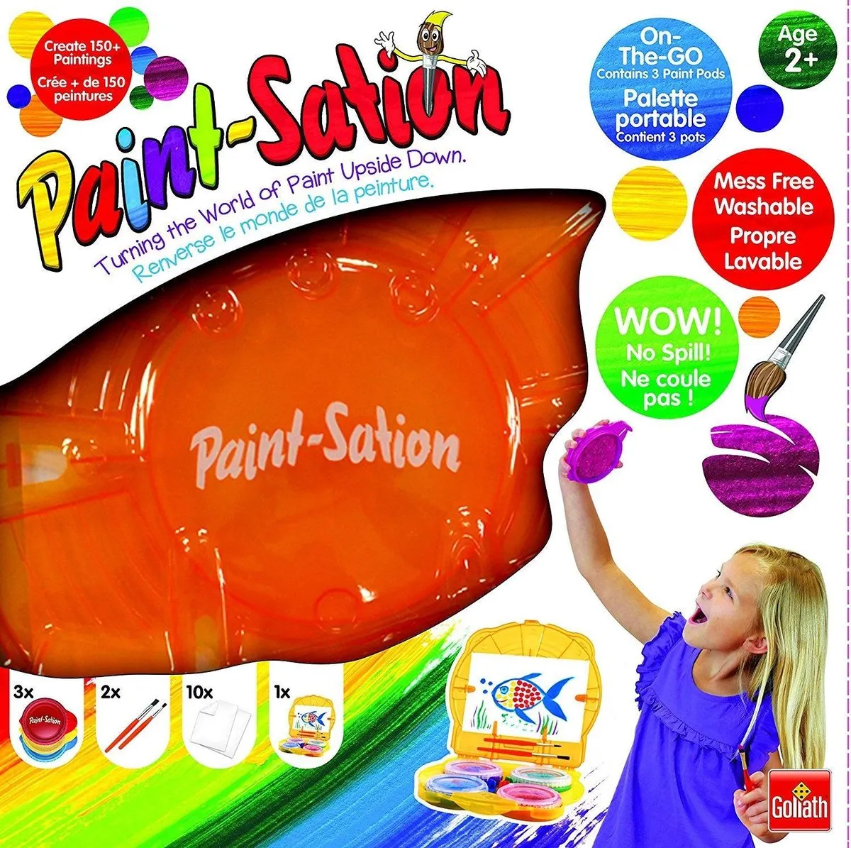 Goliath Paint-Sation On-The-Go - 16 Stuks Multicolor