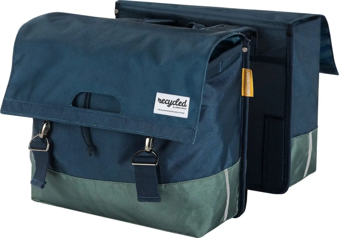 URBAN PROOF Dubbele Fietstas Gerecycled PET 40L
