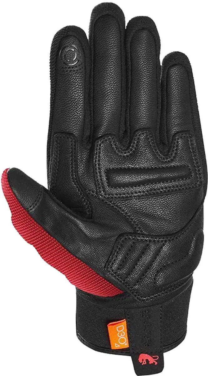 Furygan 4486-338 Handschoenen Jet Dames D3O - Rood S