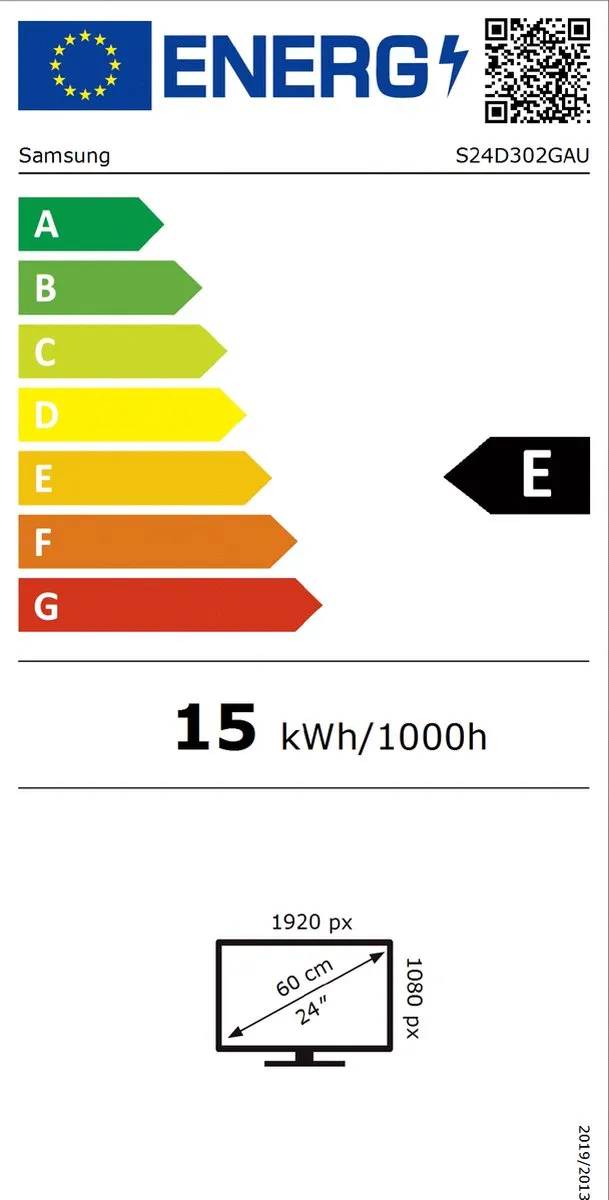 Samsung Essential LS24D302GAUXEN Monitor 24 inch Full HD 100Hz - afbeelding 6 van 6