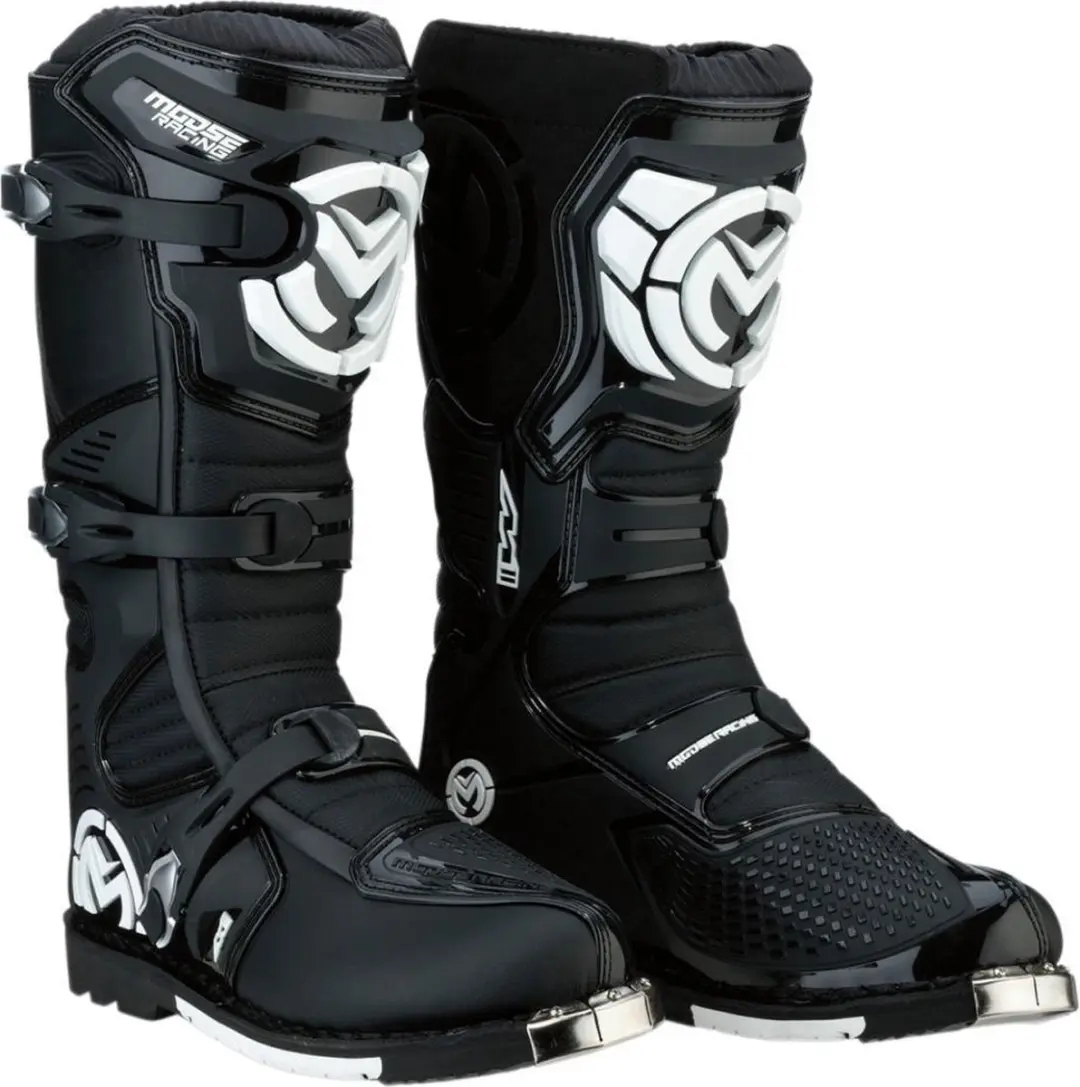 Botte de moto cross Moose noire taille 48.5 pour homme / femme M1.3 Neuf
