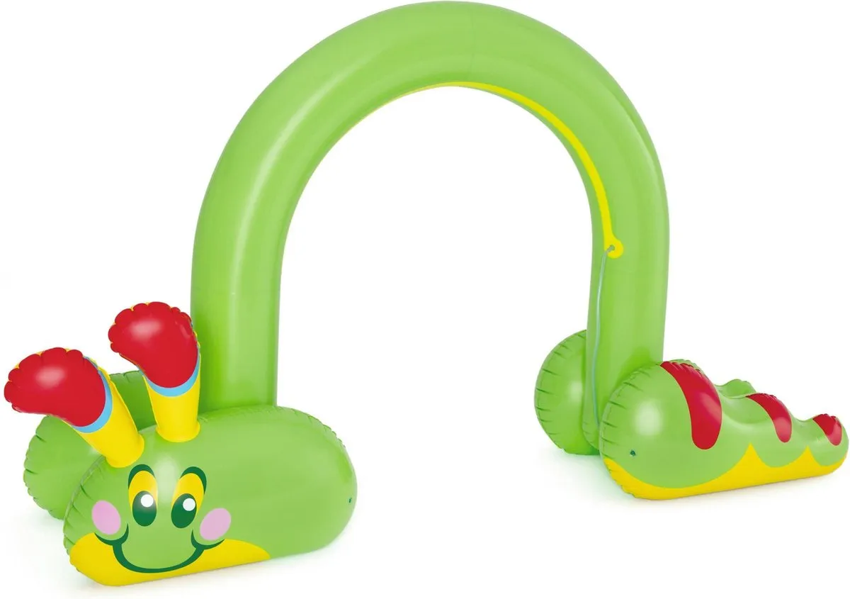 Bestway Regenworm Watersproeier 338x110x188cm - Groen - afbeelding 5 van 6