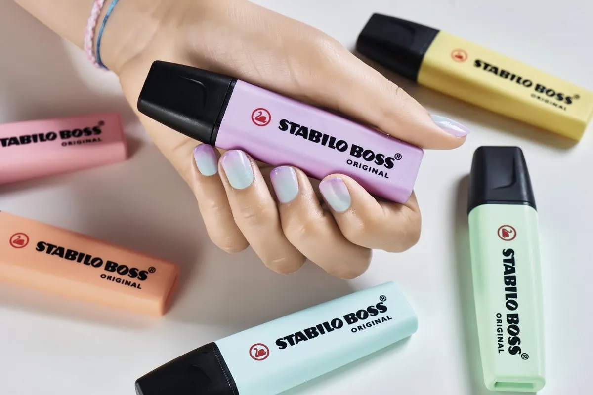STABILO Boss Original Pastel Markerstift - 6 Kleuren