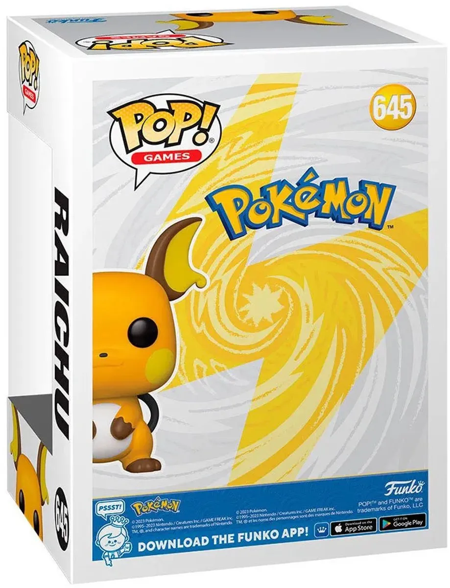 Funko Pop Pokémon Raichu 9,5cm - Multi