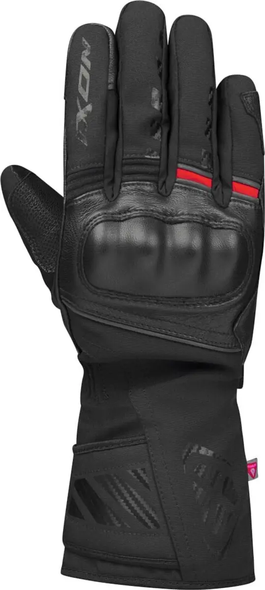 IXON Pro Rescue 3 Handschoenen - Zwart/Rood - L