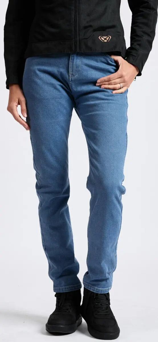 Ixon Dany Aged Blauw Dames Motor Jeans