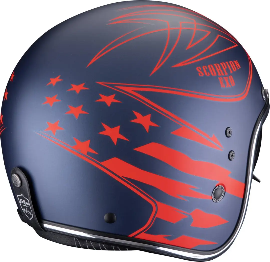 Scorpion Belfast Evo Dawg Jethelm - XS - Zwart/grijs