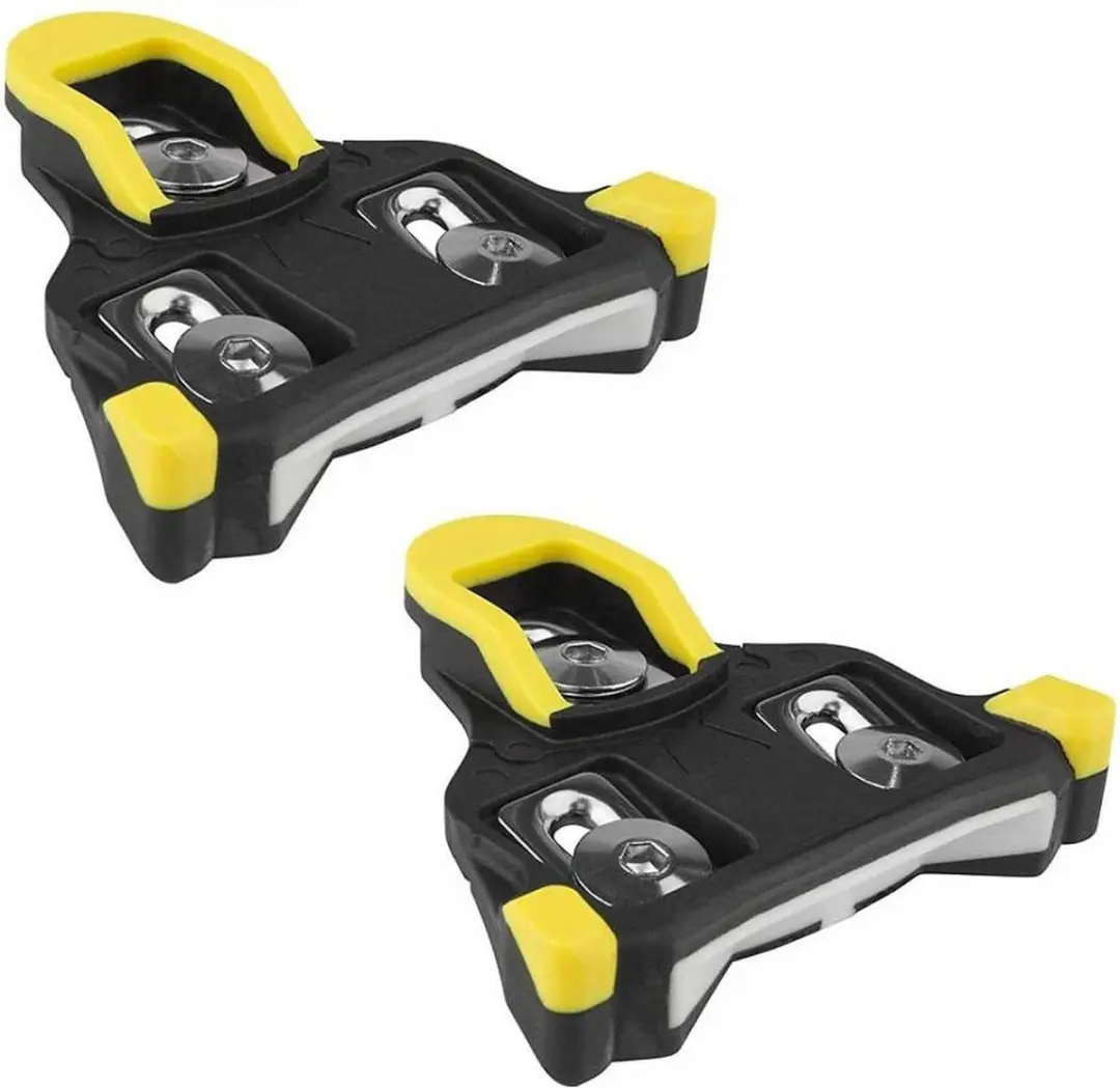 Shimano SM-SH11 Schoenplaatjes 6° - Zwart/Geel - afbeelding 6 van 6